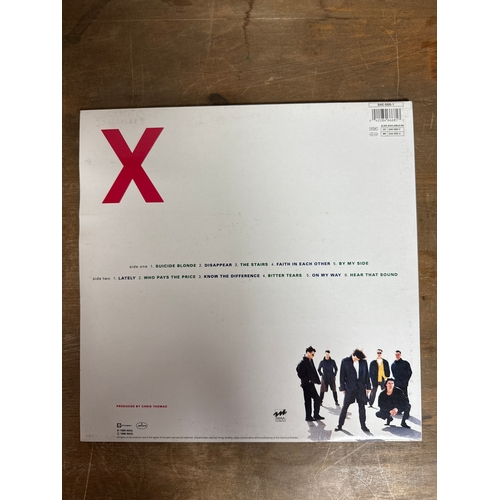 563 - Inxs x - All vinyl records albums in this sale are very good or better unless stated otherwise - Cov... 