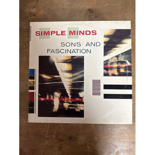 568 - Simple minds sons and fascination - All vinyl records albums in this sale are very good or better un... 