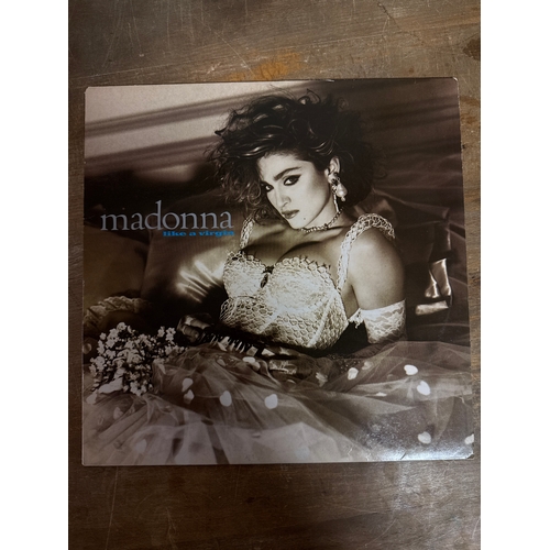 576 - Madonna like a virgin - All vinyl records albums in this sale are very good or better unless stated ... 