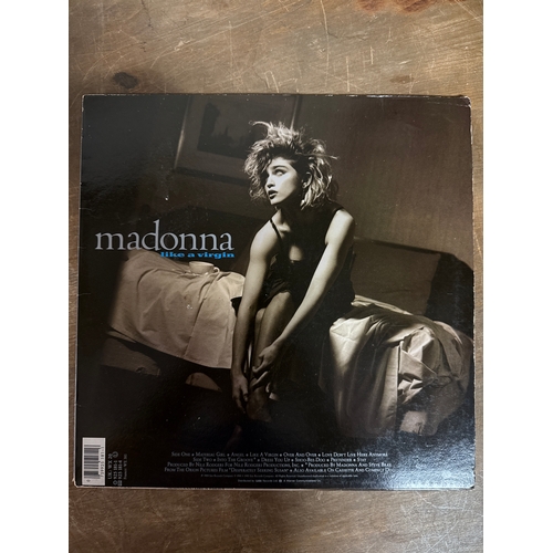576 - Madonna like a virgin - All vinyl records albums in this sale are very good or better unless stated ... 