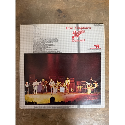 583 - Eric claptons rainbow concert - All vinyl records albums in this sale are very good or better unless... 