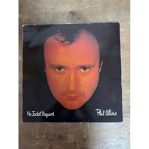 594 - No jacket required Phil Collins  - All vinyl records albums in this sale are very good or better unl... 