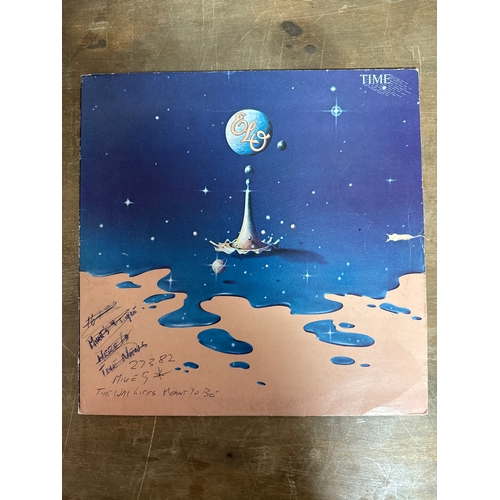 595 - ELO time - All vinyl records albums in this sale are very good or better unless stated otherwise - C... 