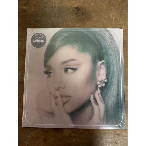 604 - Ariana Grande positions - New and sealed vinyl record album. Spring green vinyl