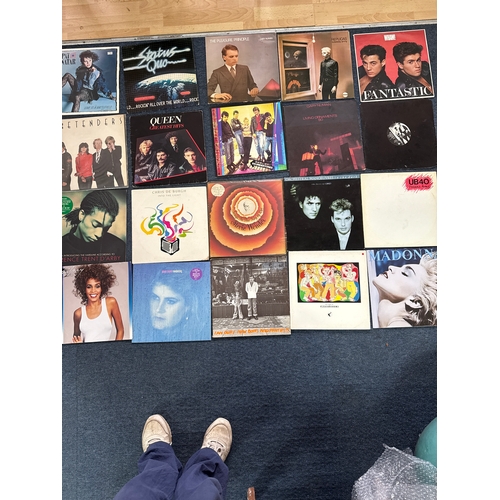 606 - Collection of vinyl records in various conditions