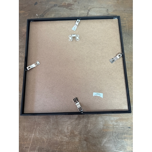 609 - Pair of 12 inch record album frames