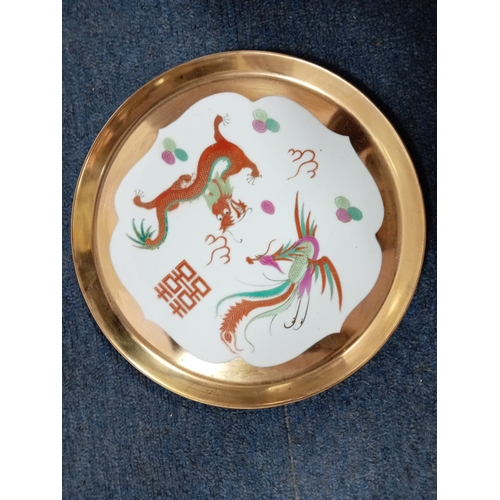 63 - A ceramic chinese tea set