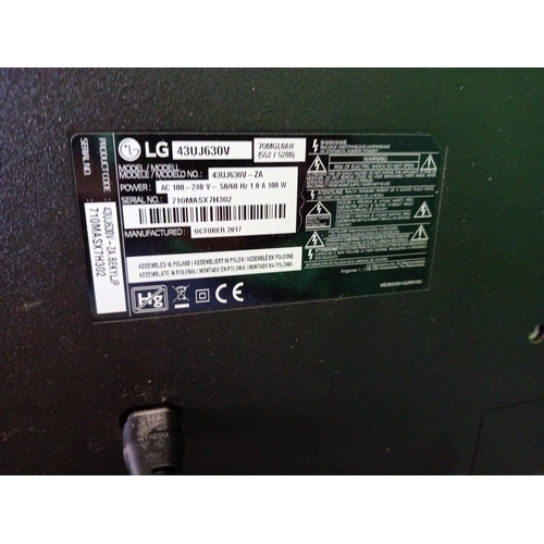 73 - A 43 inch LG TV.
