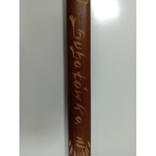 117 - A vintage decorative walking stick.