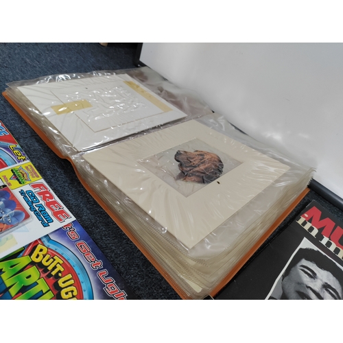 191 - A collection of magazines to include super stars, murder in mind and butt-ugly martians 1st editions... 