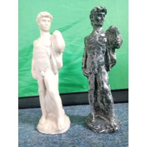 214 - A complete set of ceramic chess pieces