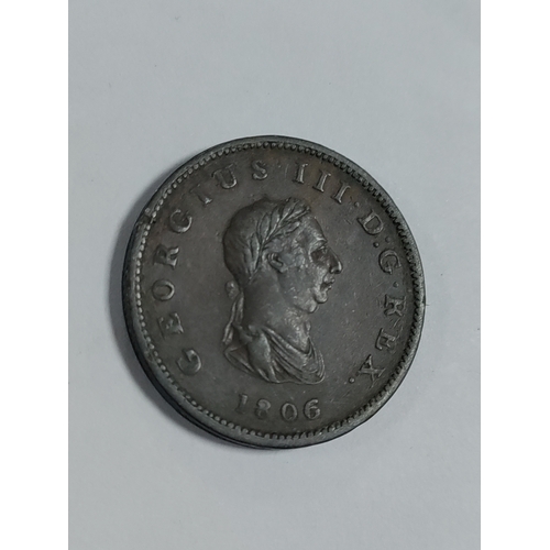298 - An antique 1806 Britannia George III coin.
