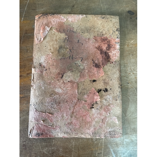 257 - Original charcoal drawing of two ghostlike figures that is signed LS Lowry. This is on what appears ... 