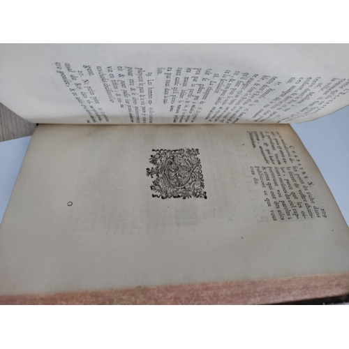 86 - An antique 16th century book titled L'Ecclesiaste De Salomon Tradvit en Francois. Dated 1676.