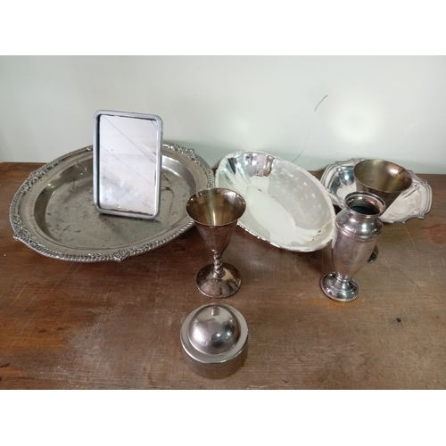 96 - A joblot of silver plated items