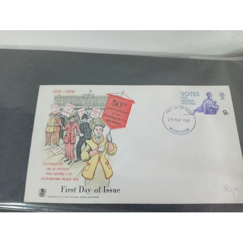 264 - An album full of APX 50 first day covers from the 1960's.