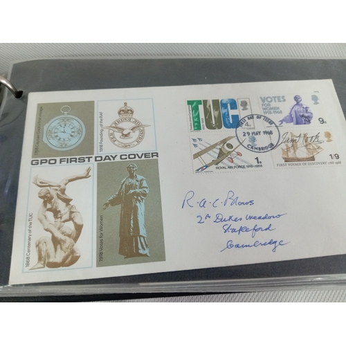 264 - An album full of APX 50 first day covers from the 1960's.