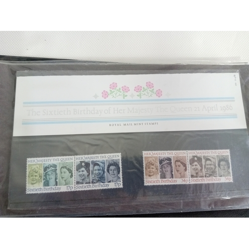 265 - An album with APX 50 first day covers mostly from 70s-80s. Last few pages are royal mail mint stamps... 