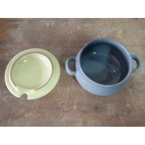 233 - A collection of ceramics to include a Denby stoneware pot, a hunting scene claret jug, a queen Eliza... 