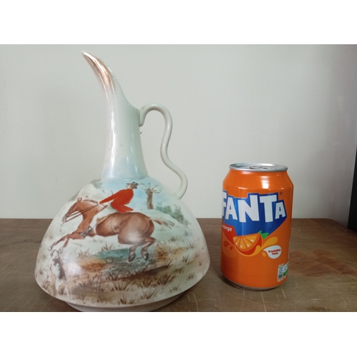 233 - A collection of ceramics to include a Denby stoneware pot, a hunting scene claret jug, a queen Eliza... 