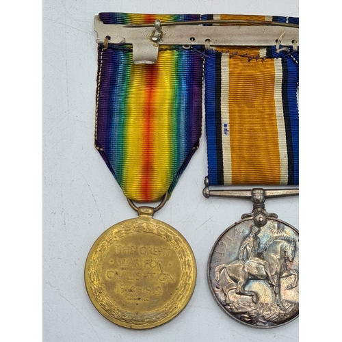 249 - A trio of WW1 medals to include 1915 star, war and victory medals. Harry Evans, 2511, 1/5th Gloucest... 