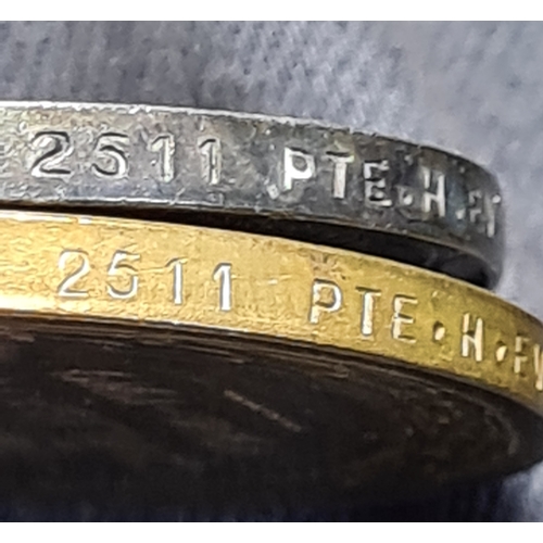 249 - A trio of WW1 medals to include 1915 star, war and victory medals. Harry Evans, 2511, 1/5th Gloucest... 