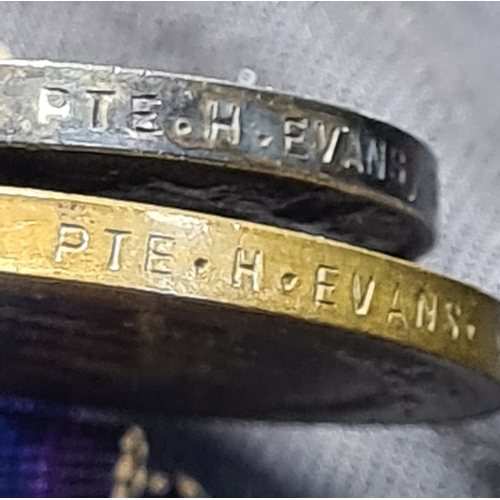 249 - A trio of WW1 medals to include 1915 star, war and victory medals. Harry Evans, 2511, 1/5th Gloucest... 
