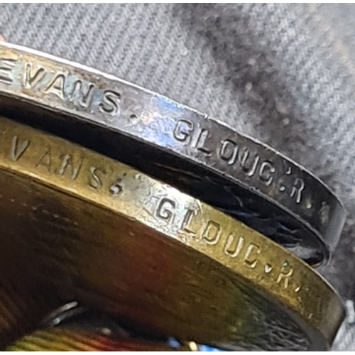 249 - A trio of WW1 medals to include 1915 star, war and victory medals. Harry Evans, 2511, 1/5th Gloucest... 