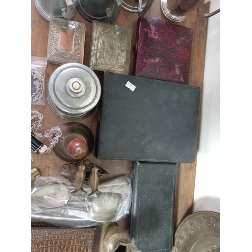 5 - Vintage & Antique Brass & Silver Plated Cutlery, Tankards, Trinket Boxes ETC

Cutlery with original ... 