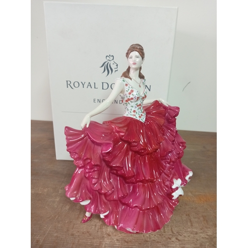 15 - Royal Doulton England Pretty Ladies 'Coral' 2007 Large Ceramic Figure