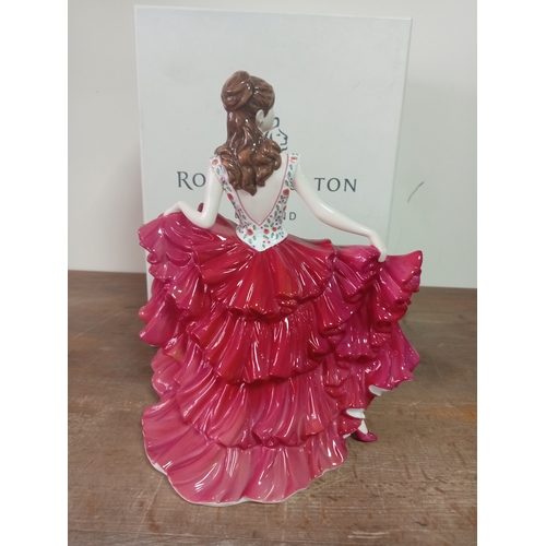 15 - Royal Doulton England Pretty Ladies 'Coral' 2007 Large Ceramic Figure