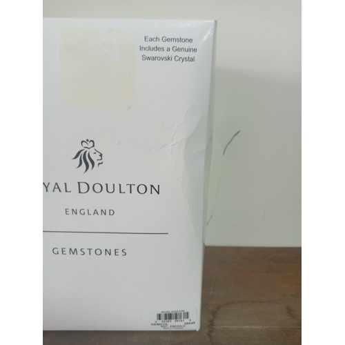 17 - Royal Doulton England Gemstones 'May-Emerald' Ceramic Figure