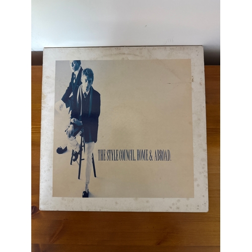 674 - Style council home and abroad - All vinyl record albums in this sale are very good condition or bett... 