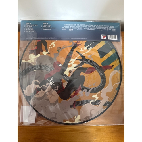 695 - Marcel Spider-Man limited edition picture disc no way home  - Brand new and sealed vinyl record albu... 