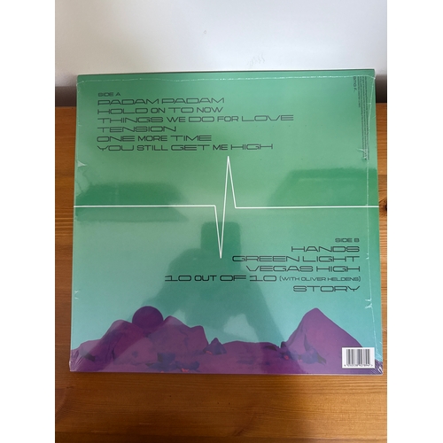 698 - Kylie tension  - Brand new and sealed vinyl record album Limited edition clear green vinyl