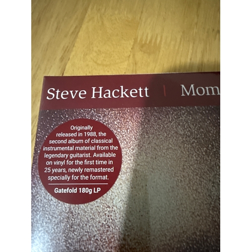 706 - Steve Hacket momentum brand new sealed vinyl record album