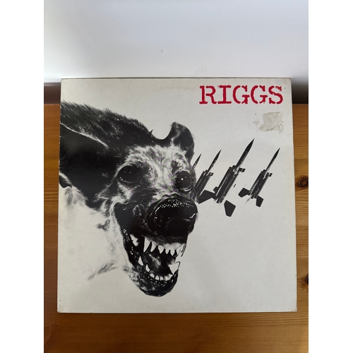 711 - Riggs - All vinyl record albums in this sale are very good condition or better unless stated otherwi... 