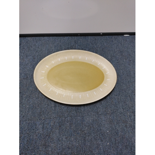 37 - A set of Denby ode tableware to include 8 x 10 inch plates, 6 x 8.5 inch plates, 10x  6.5 inch plate... 