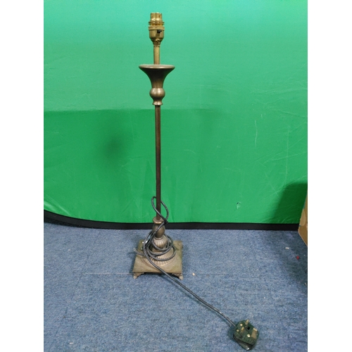 49 - A job lot of mid century glass, tins, lamp and sheet music