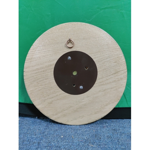 53 - A pair of wooden barometers