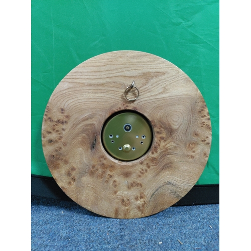 53 - A pair of wooden barometers