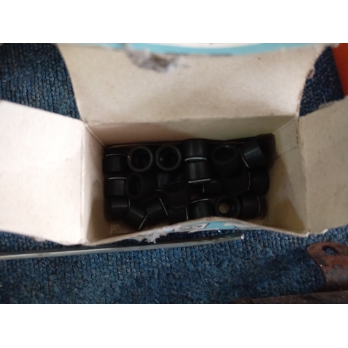 177 - A Collection of Vintage Automotive car parts to include a coolant hose, fuel pump, ignition coils an... 
