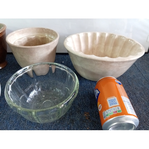 2 - A Collection of Mostly Victorian, Ceramic Jelly Moulds
