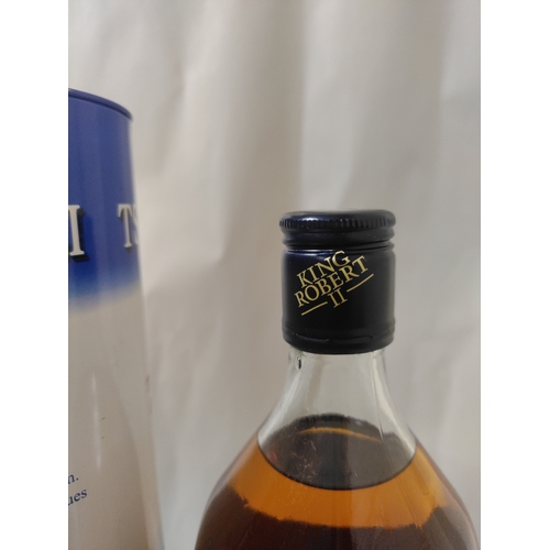 270 - One 700ml bottle of 'Tsantali' Greek Ouzo, along with one bottle of King Robert II Blended Scotch Wh... 