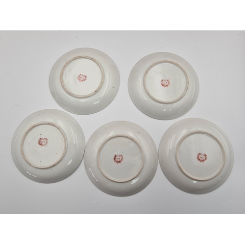11 - A vintage hand painted 1960's Japanese Satsuma Dragonware Moriage Tea Set, marked H H.P. (Kutani Hay... 