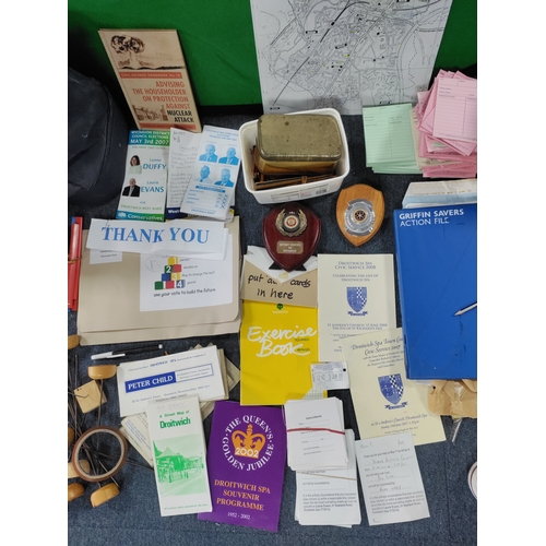 40 - A Large Collection of Political and local Election ephemera, to include; local maps, canvassing guid... 