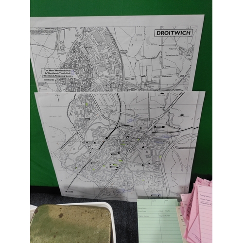 40 - A Large Collection of Political and local Election ephemera, to include; local maps, canvassing guid... 