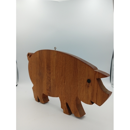 58 - A box full of pig figurines. Including a large collection of pig figures including a figure of 3 pig... 