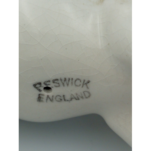230 - A white 'Beswick' Ceramic Horse