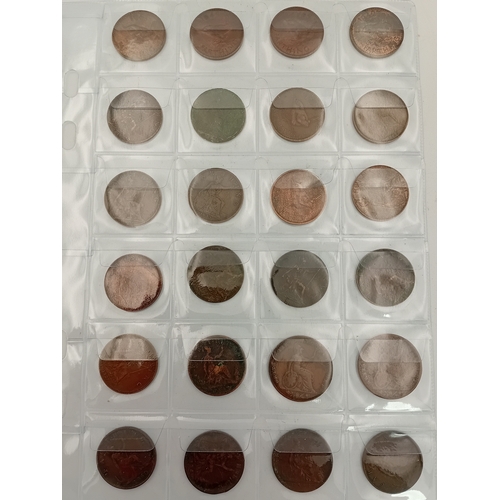 333 - 24 Farthings all in collectable condition including scarce victorian